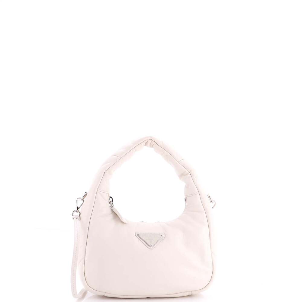 Prada Padded Hobo Leather Mini #263708P11B